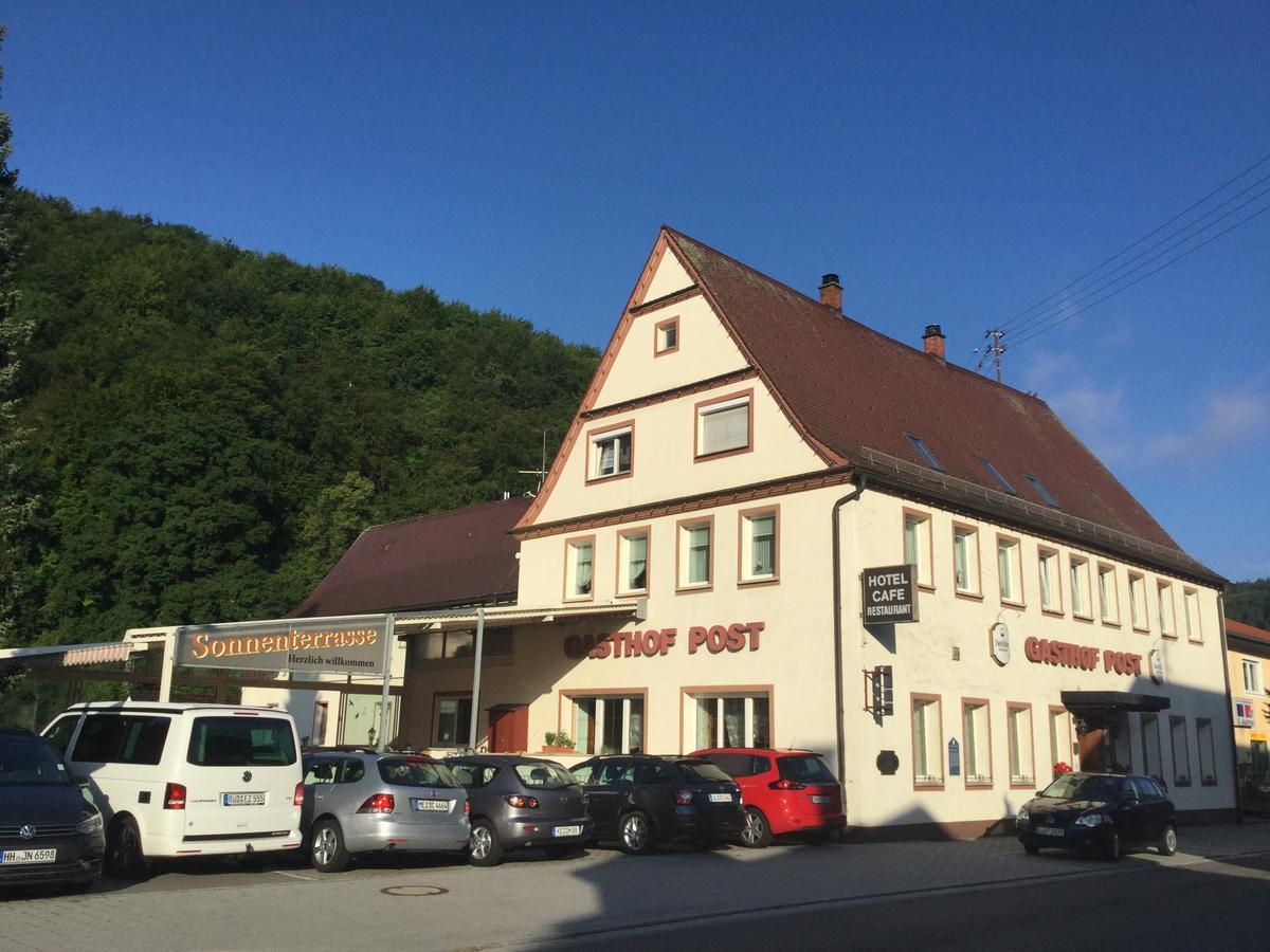 Gasthof Zur Post Zwiefalten Bagian luar foto